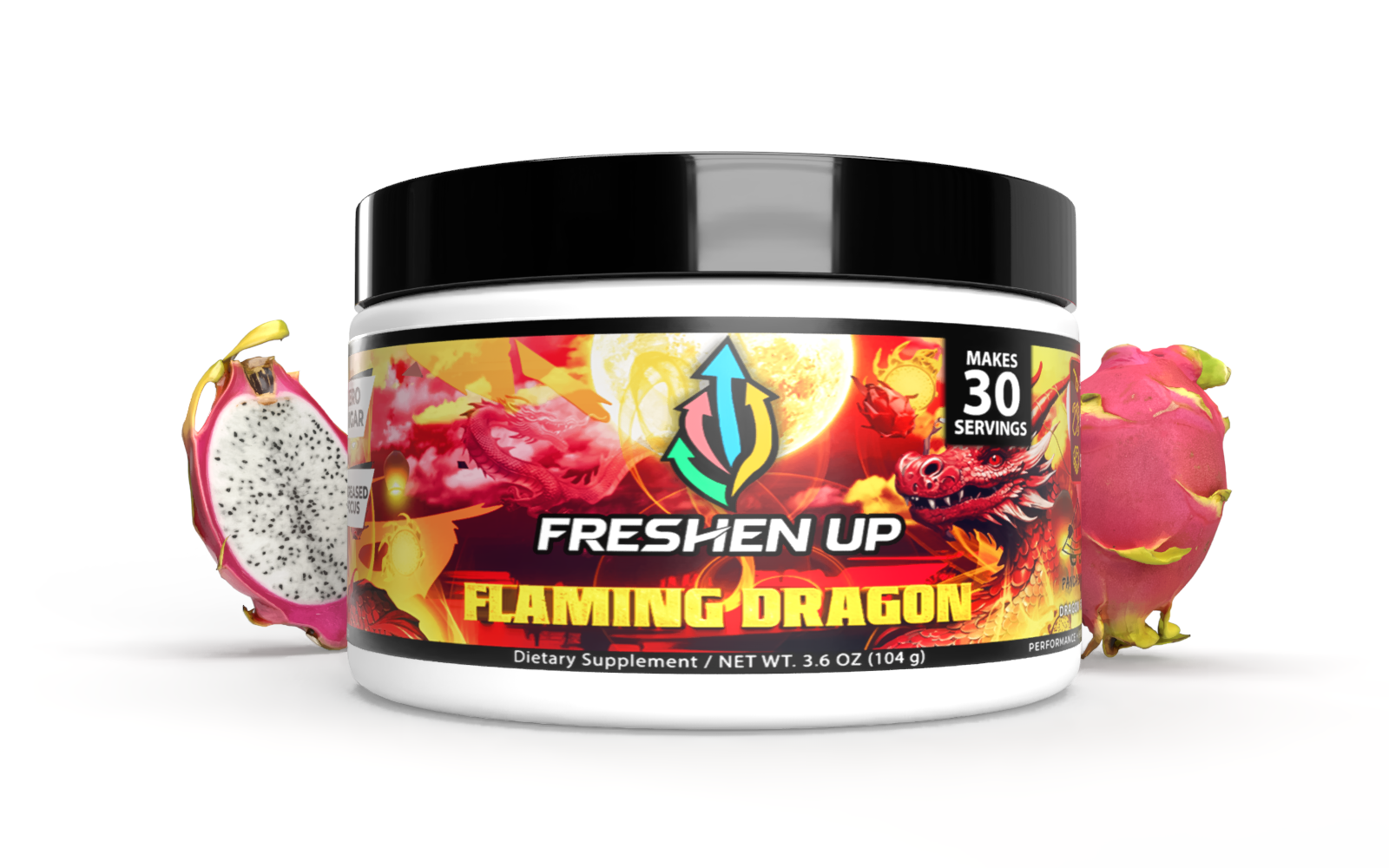 Flaming Dragon- Inspired by Panda Skills — Freshen Up Hydration